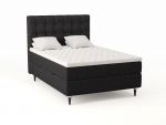 Comfort seng med oppbevaring 140x200 - antrasitt