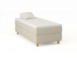 Comfort seng med oppbevaring 80x200 - sand